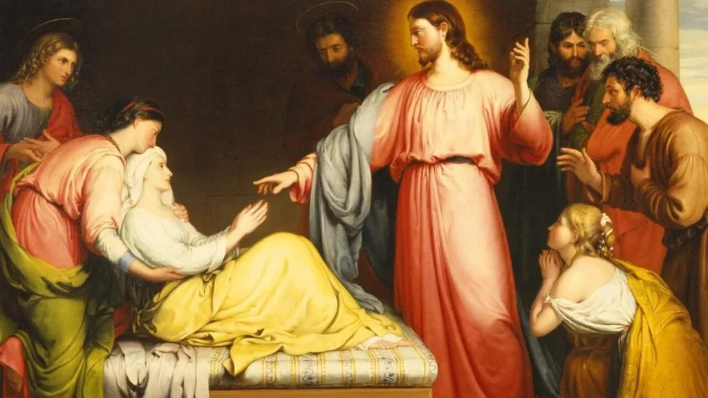 Imagem Jesus cura a sogra de Pedro do artigo O Senhor que cura e liberta! Confira a homilia deste domingo!