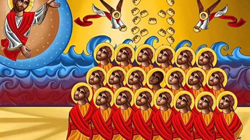 Imagem martires coptas do artigo Oração ecumênica recorda os 21 mártires coptas, no Vaticano