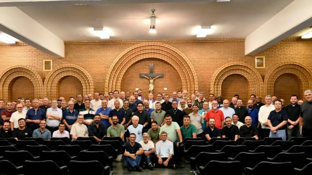 Imagem Encontro Padres Sub regiao Aparecida 7 do artigo Padres paulistas se preparam para a Páscoa em Aparecida