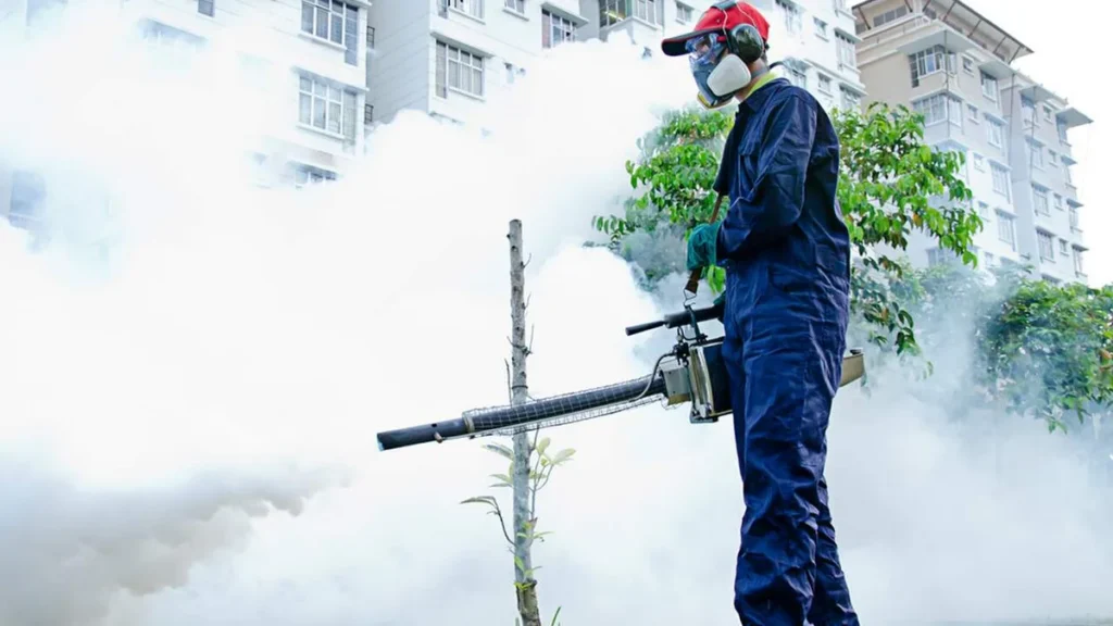 Imagem Fumace da dengue do artigo Defesa Civil participa de dia D contra a Dengue em cidades da região
