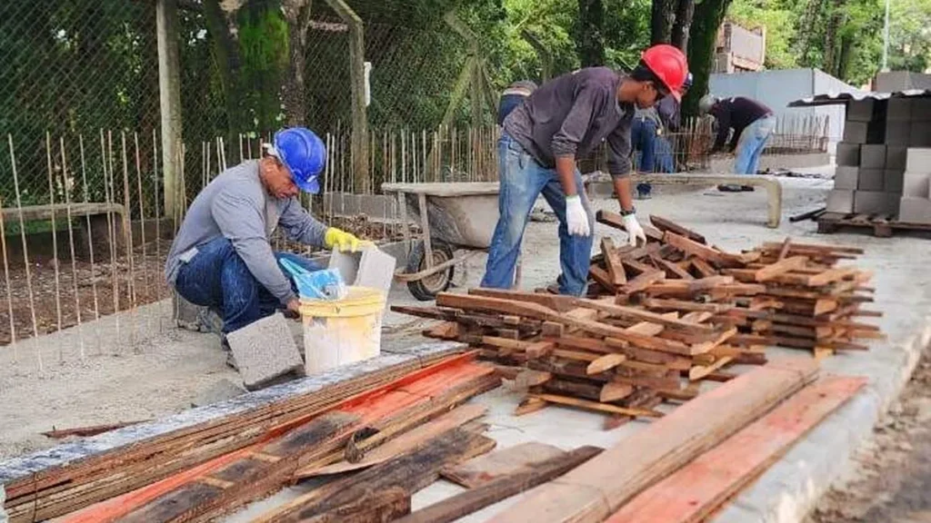 Imagem Obra Boulevard Oeste 01 do artigo Obras do Jardim Oeste são realizadas graças à fidelidade e generosidade da Família dos Devotos