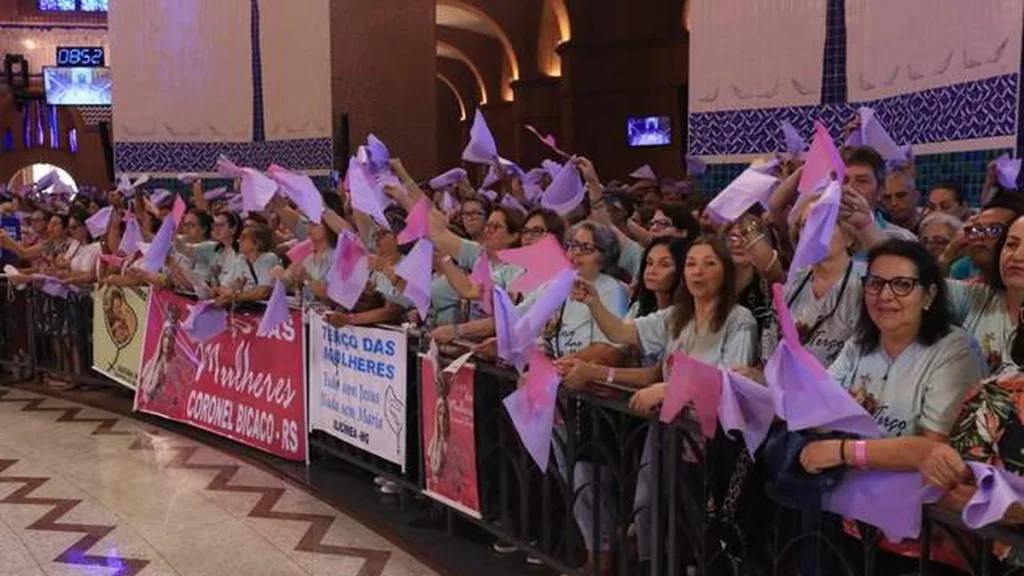 Imagem Terco das Mulheres Gustavo Cabral do artigo Terço das Mulheres abre o mês de março no Santuário Nacional