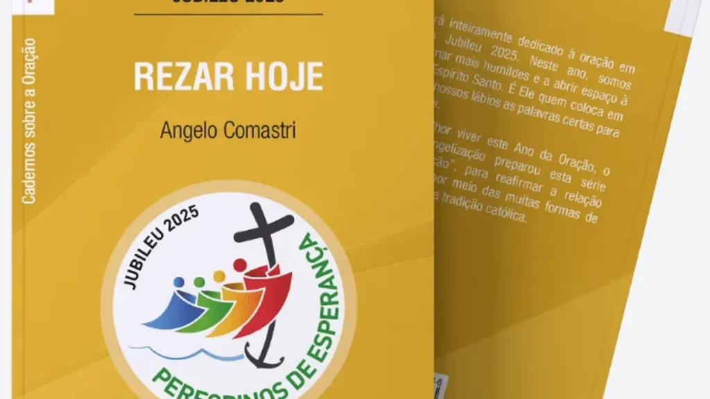 Imagem livro rezar hoje cnbb do artigo CNBB lança coleção para Ano da Oração