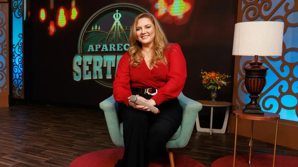 Imagem 1 Marinagela Zan by Juan Ribeiro TV Aparecida do artigo Tony Angeli é destaque no “Aparecida Sertaneja”