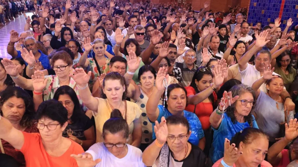 Imagem terco das mulheres 2023 do artigo Entenda o tema e lema da 11ª Romaria do Terço das Mulheres