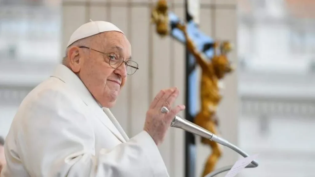 Imagem papa francisco audiencia geral 2024 do artigo Papa Francisco condena quem pretende ser como Deus