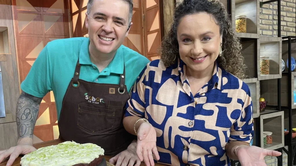 Imagem 2 chef leo roncon e bianca laua Easy Resize.com do artigo Bolinho de Queijo e Goiabada está no cardápio do “Sabor de Vida”