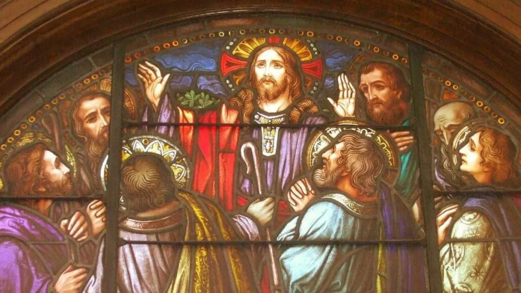 Imagem Jesus e os apostolos do artigo A glorificação de Jesus: Caminho, Verdade e Vida!