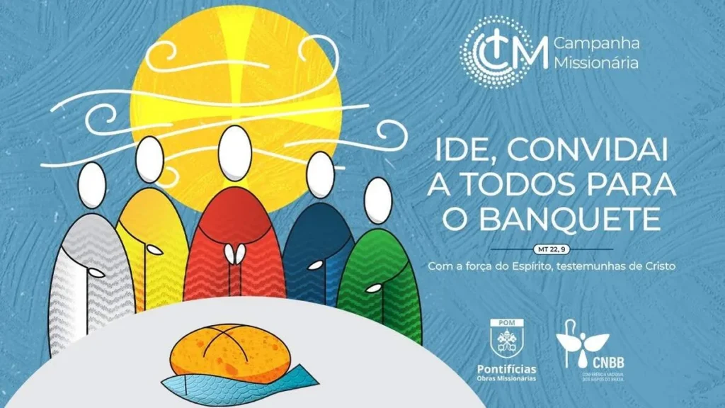 Imagem Campanha Missioniaria 2024 do artigo POM lança arte da Campanha Missionária de 2024