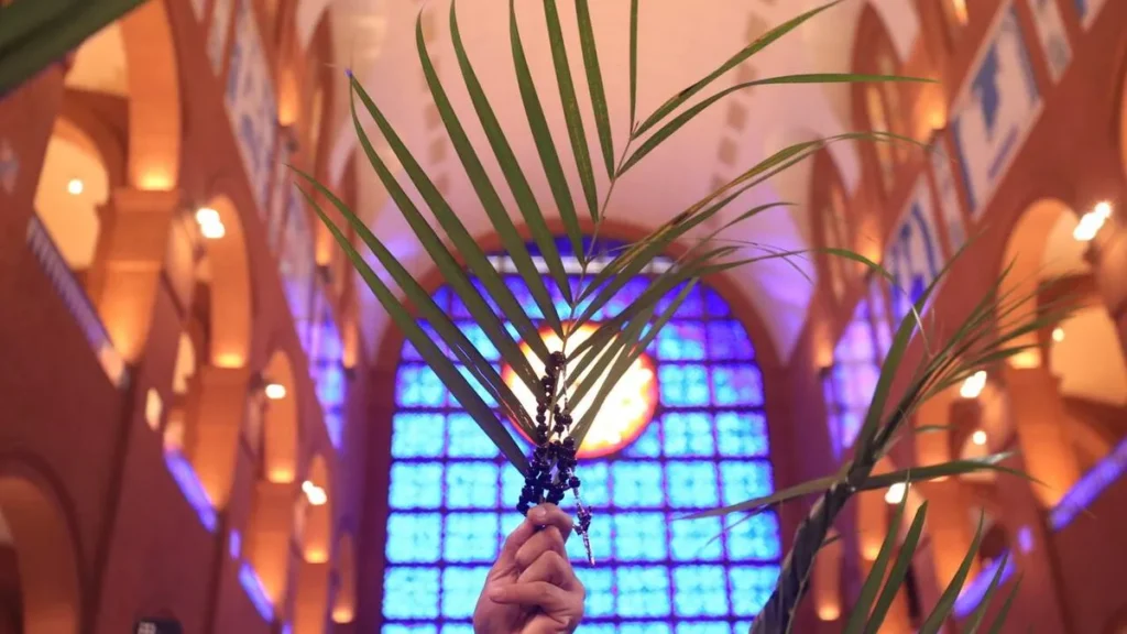 Imagem Domingo de Ramos 2023 do artigo Confira programação da Semana Santa em Aparecida
