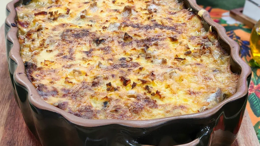 Imagem bacalhau gratinado do artigo Bacalhau Gratinado - Santa Receita