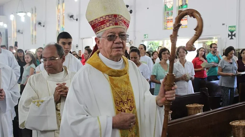 Imagem Dom Fernando Bronchini do artigo Bispo emérito de Itumbiara (GO) falece aos 77 anos
