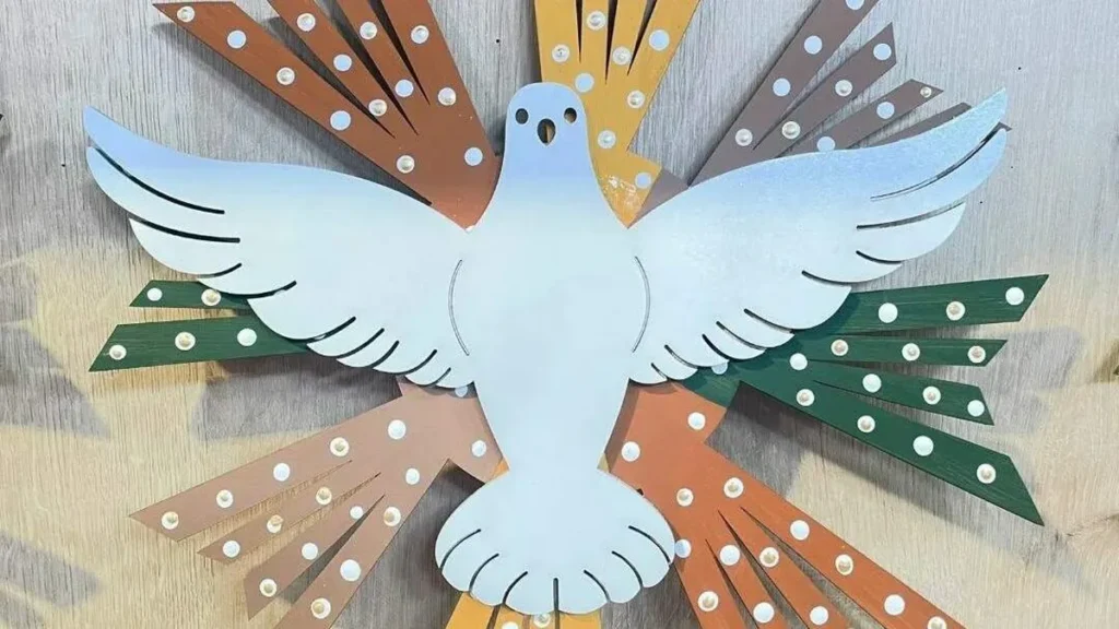 Imagem Espirito Santo do artigo Espírito Santo em Pontilhismo - Faça Você Mesmo