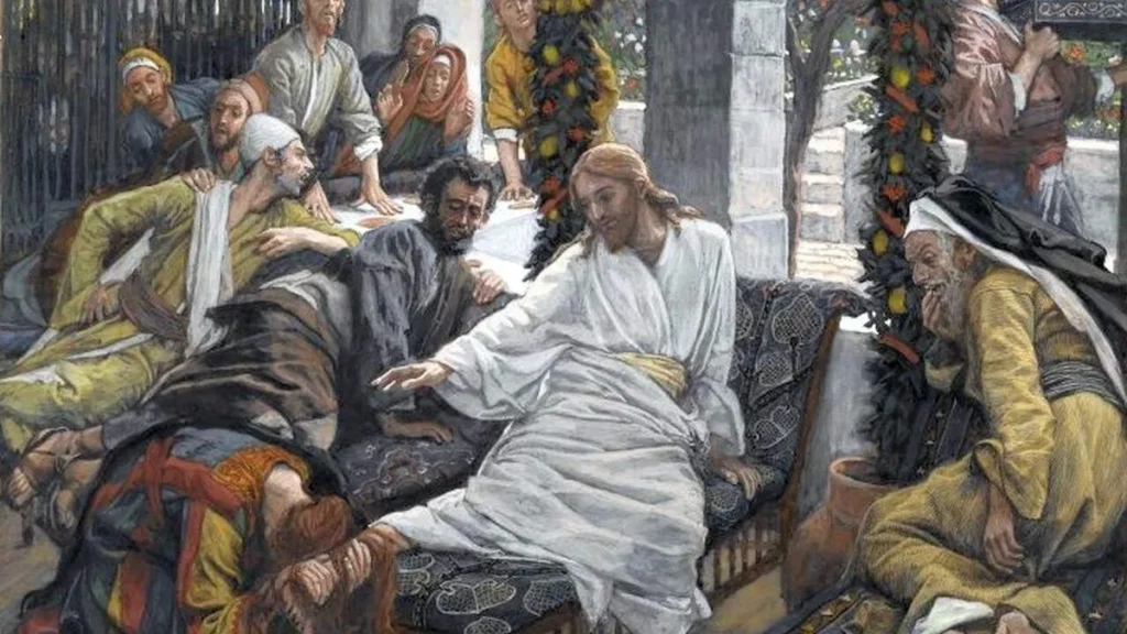 Imagem Maria lava os pes de Jesus do artigo A lição do Evangelho da Segunda-feira Santa