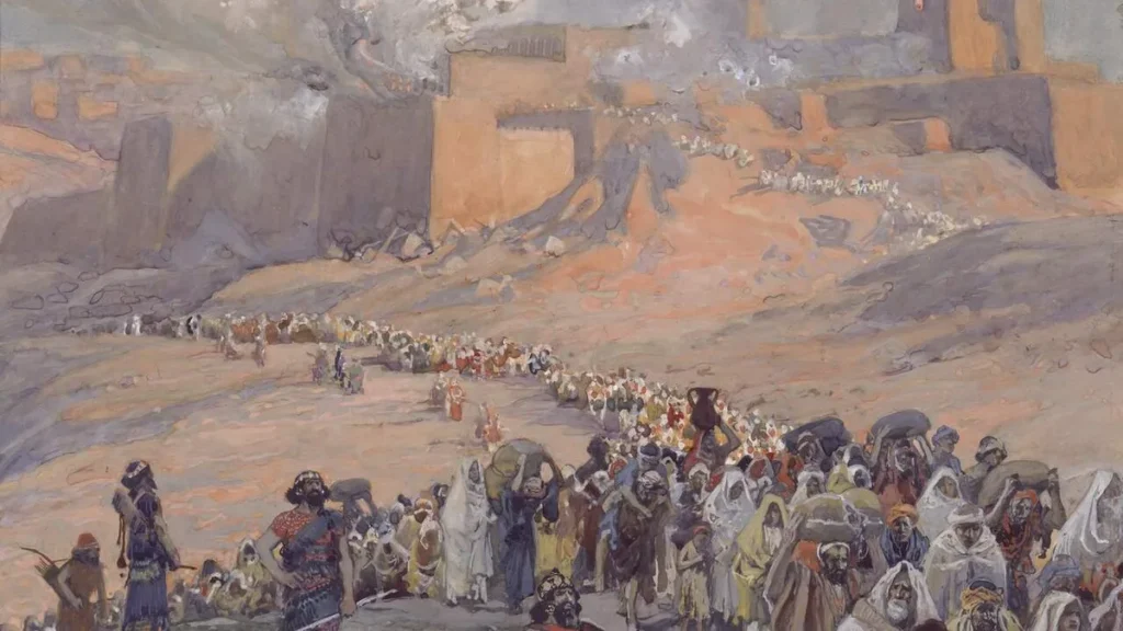 Imagem Travessia pelo deserto do artigo Caminhemos rumo a Terra Prometida, mudança do nosso interior