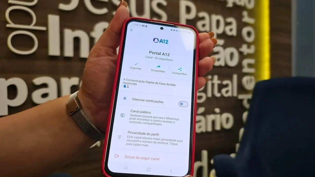 Imagem canal do whatsapp a12 do artigo Somos mais de 2 mil: faça parte do canal do WhatsApp do A12