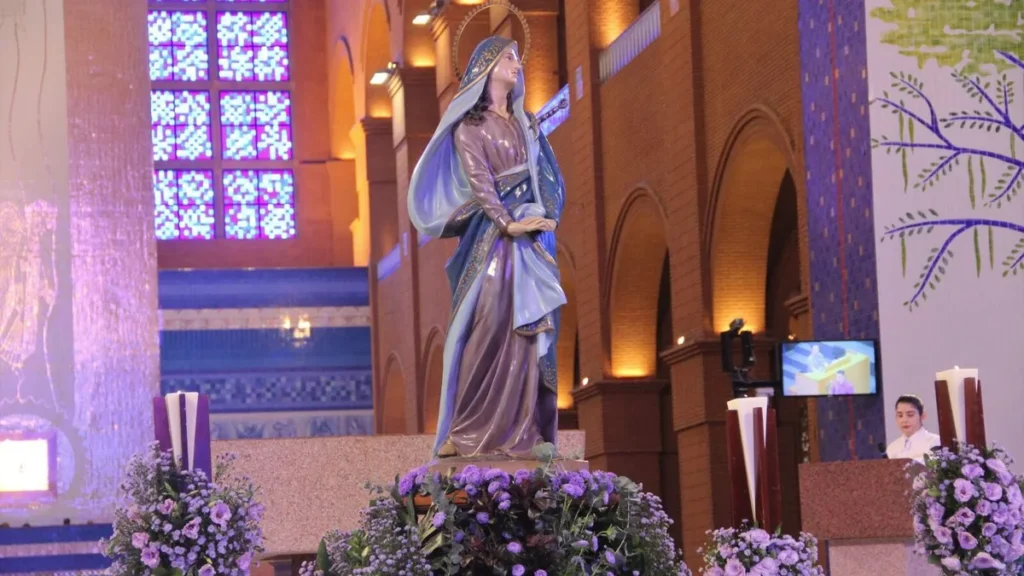 Imagem celebracao das dores de maria 2024 do artigo Sábado Santo: Santuário Nacional reflete as Dores de Maria