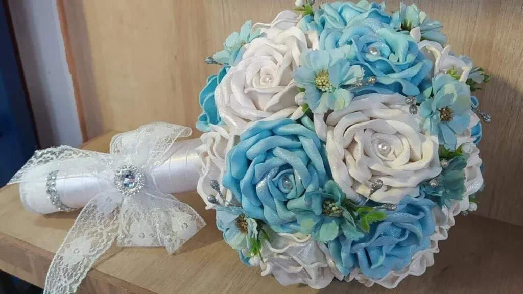 Imagem bouquet do artigo Bouquet de Noiva em EVA - Faça Você Mesmo