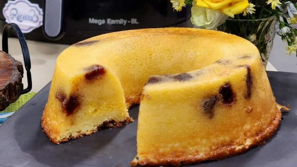 Imagem bolo fuba sar do artigo Bolo de Fubá Cremoso – Santa Receita