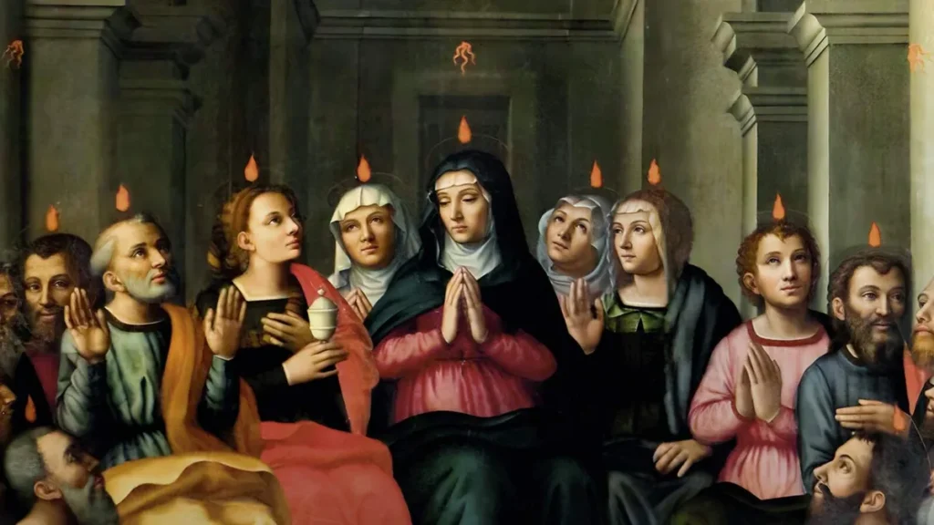 Imagem pentecostes do artigo Reze a Novena de Pentecostes com livreto e e-book da Editora Santuário
