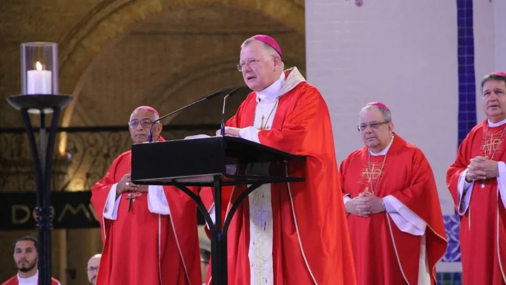 Imagem Missa Abertura Presbiteros 2024 do artigo "A Igreja caminha com os pés dos padres", diz Dom Jaime Spengler
