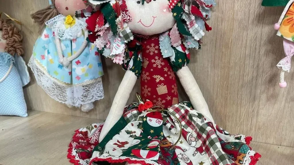 Imagem boneca retalho fvm do artigo Boneca com reaproveitamento de retalhos de tecido – Faça Você Mesmo
