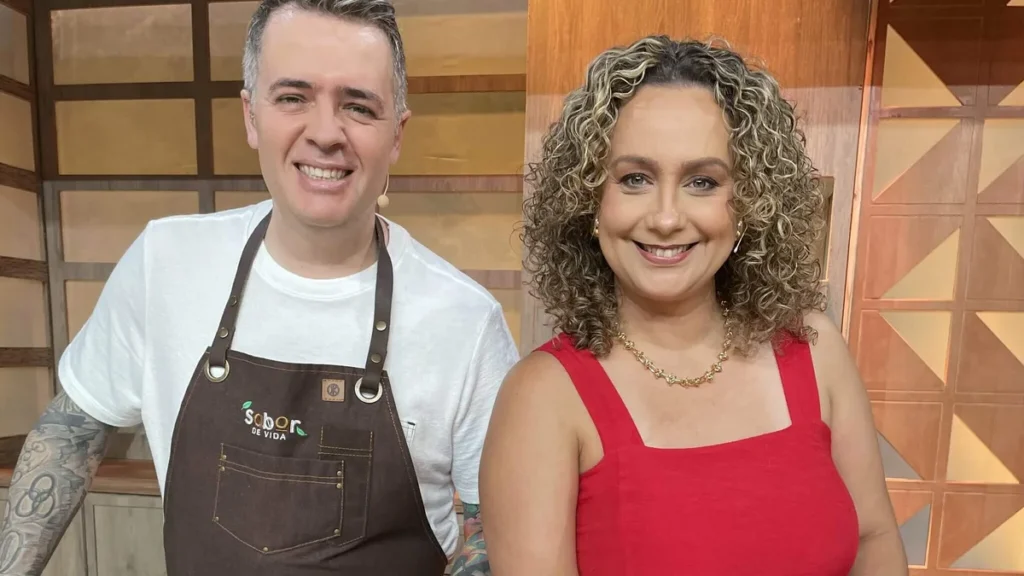 Imagem SDV 7 4 Producao TV Aparecida 1 do artigo Chef Léo Roncon adapta receita francesa para o "Sabor de Vida"