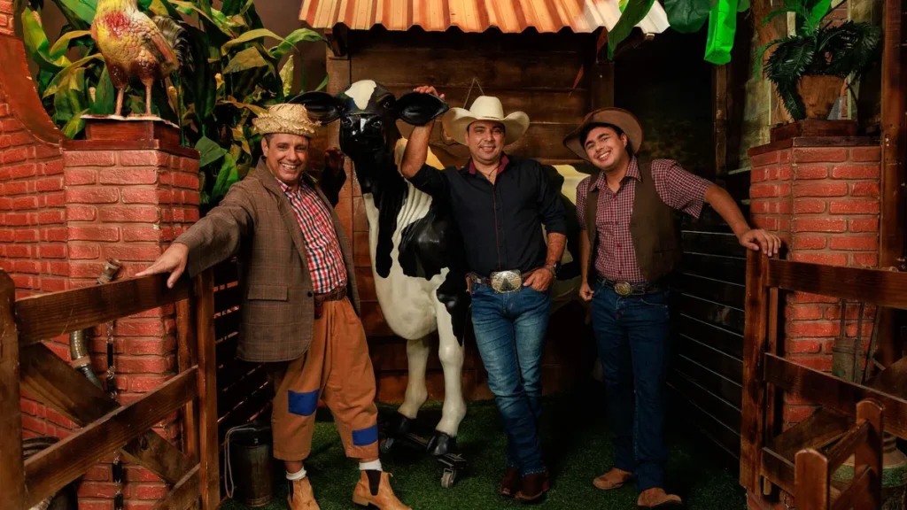 Imagem Trio TDP Juan Ribeiro TV Aparecida do artigo Alcino Alves é atração no "Terra da Padroeira" deste domingo