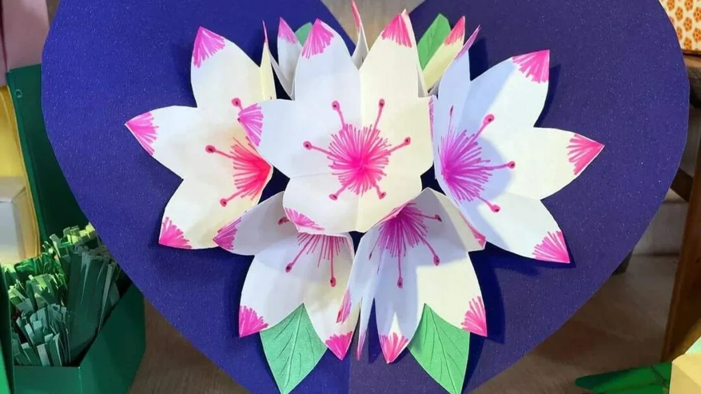 Imagem cartao origami fvm do artigo Cartão para o Dia das Mães em Origami – Faça Você Mesmo