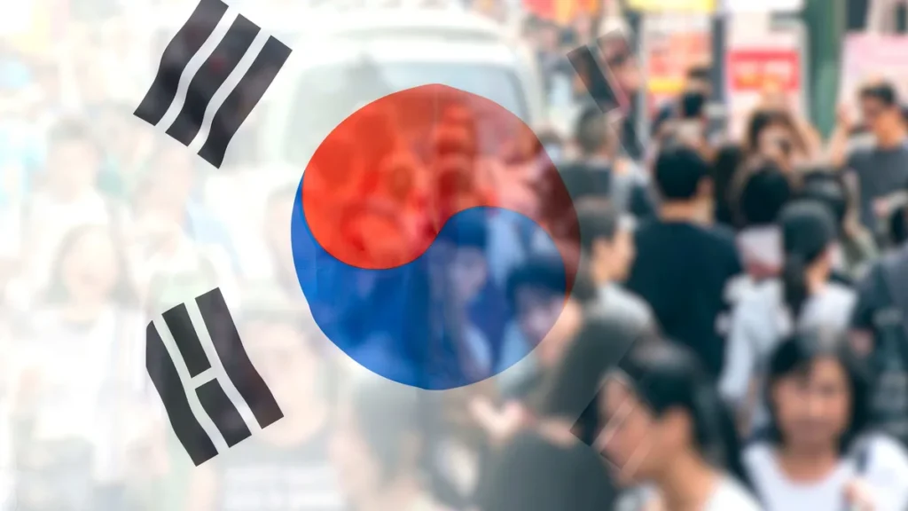 Imagem coreia do sul bandeira e populacao do artigo Sul-coreanos votam em políticos católicos em eleições