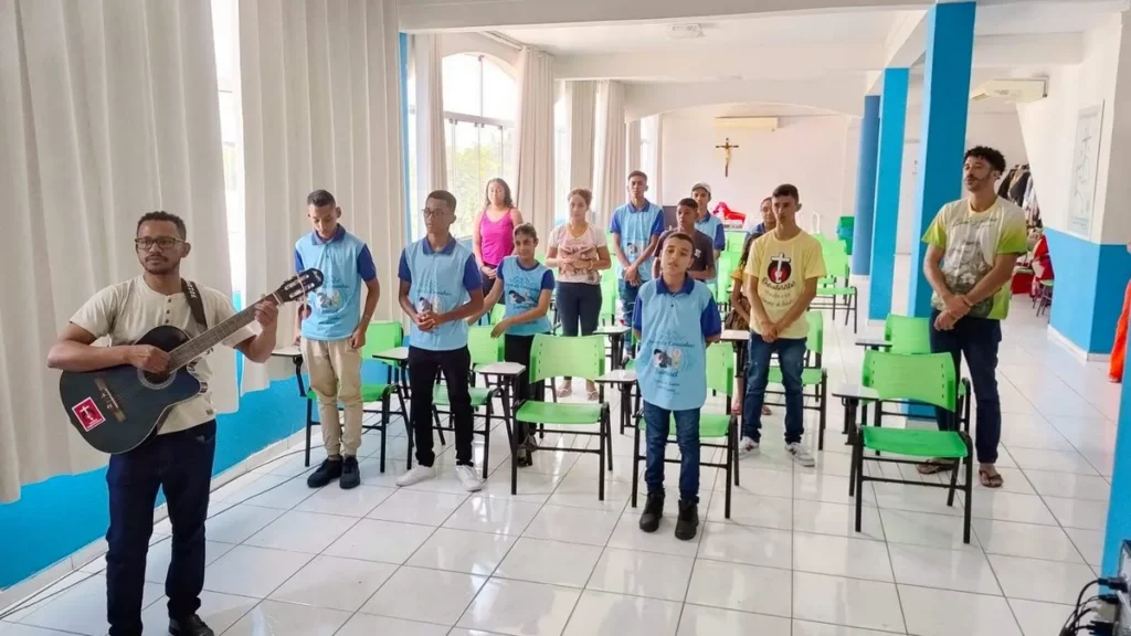 Encontro na Bahia reúne jovens vocacionados e coroinhas