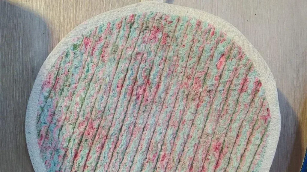 Imagem pegador panela do artigo Pegador de Panelas na técnica Chenille - Faça Você Mesmo