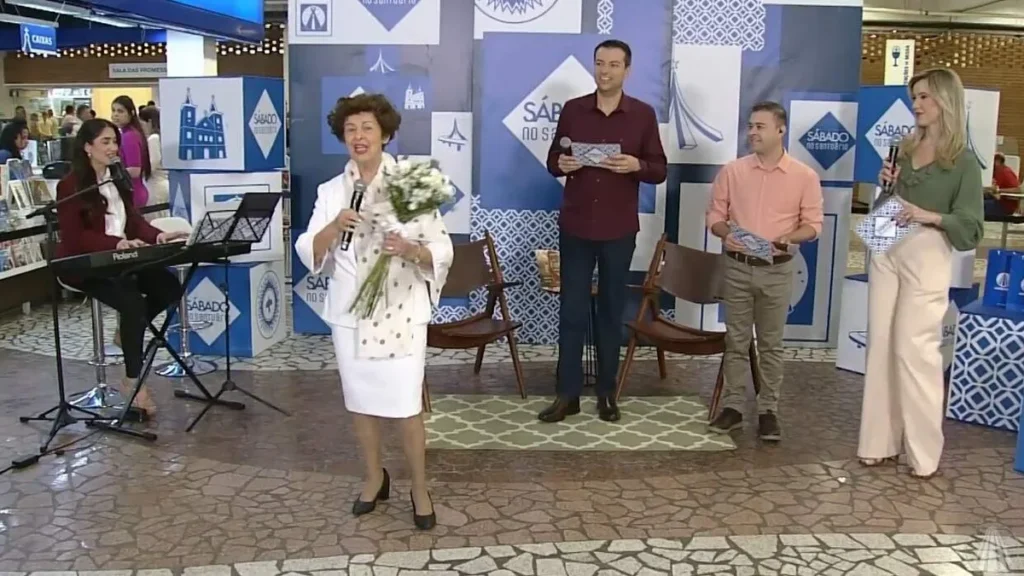 Imagem sabado no santuario do artigo Músicas para alegrar seu dia com a Irmã Custódia
