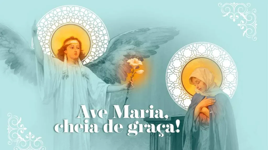 Imagem oracao da ave maria do artigo Reflita cada frase da oração da Ave-Maria