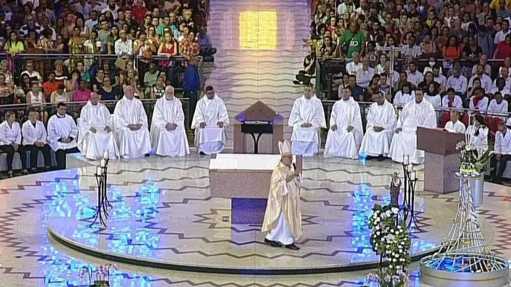 Imagem missa 1 de maio romaria de osasco do artigo Diocese de Osasco celebra 35 anos no Santuário de Aparecida