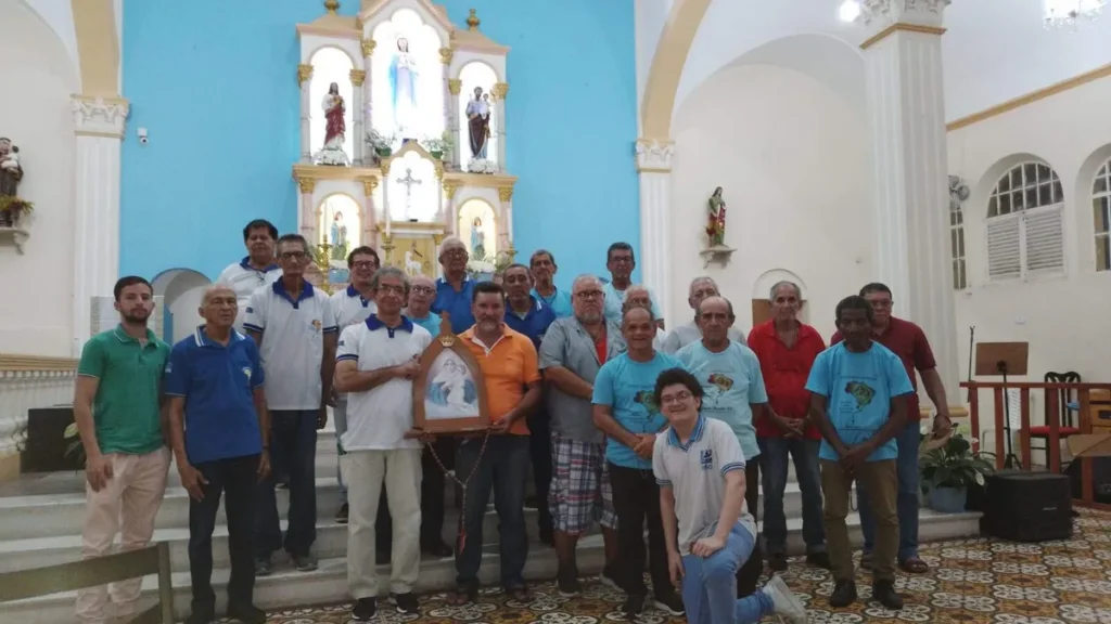 Imagem Terco dos Homens de Recife PE do artigo Grupo de Terço dos Homens de Recife (PE) relata força na fé para evangelização
