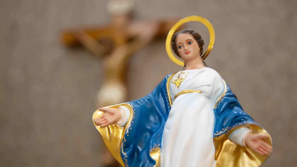 Imagem virgem do sorriso do artigo 5 dicas para você viver bem o mês de Nossa Senhora