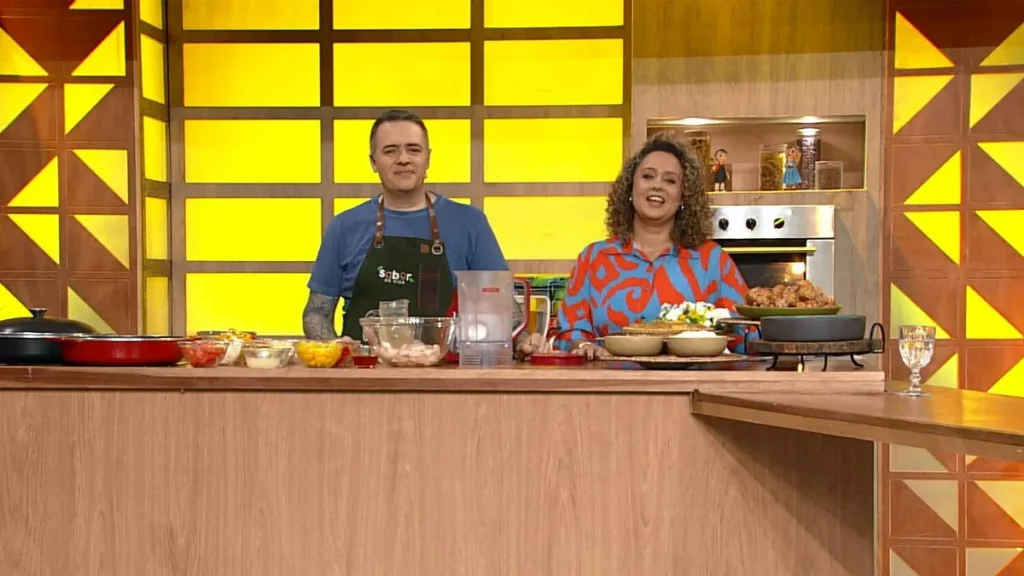 Imagem SDV 5 5 Reproducao TV Aparecida 1 do artigo "Sabor de Vida" traz receitas com ingredientes preferidos dos brasileiros