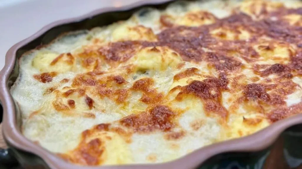 Imagem fettuccine grelhado sar do artigo Fettuccine Gratinado – Santa Receita