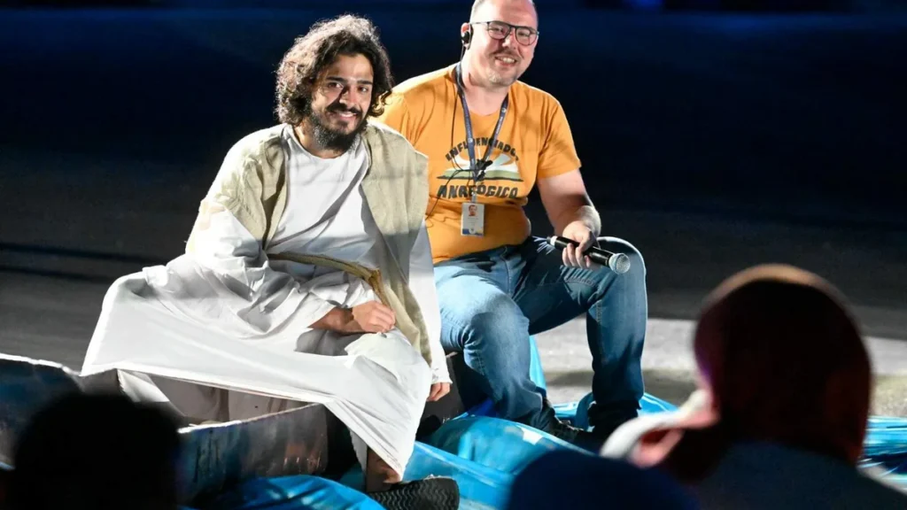 Imagem Entrega da Fachada Romulo Barros 9 do artigo “Cada cena nos aproxima da Mãe", revela Romulo Barros, Diretor e Roteirista do Especial da Fachada Sul