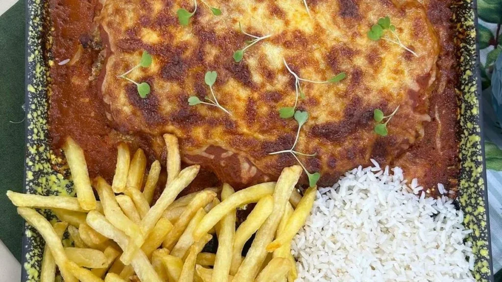 Imagem file a parmegiana recheado santa receita do artigo Filé à Parmegiana Recheado – Santa Receita