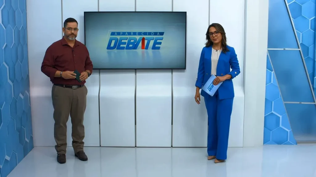 Imagem APD 21 5 Reproducao TV Aparecida 2 do artigo "Aparecida Debate" discute os efeitos das mudanças climáticas