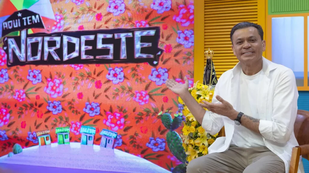 Imagem Frank Aguiar Joao Athaide TV A do artigo Trio Virgulino e Amado Edilson levam sua música para o "Aqui Tem Nordeste"