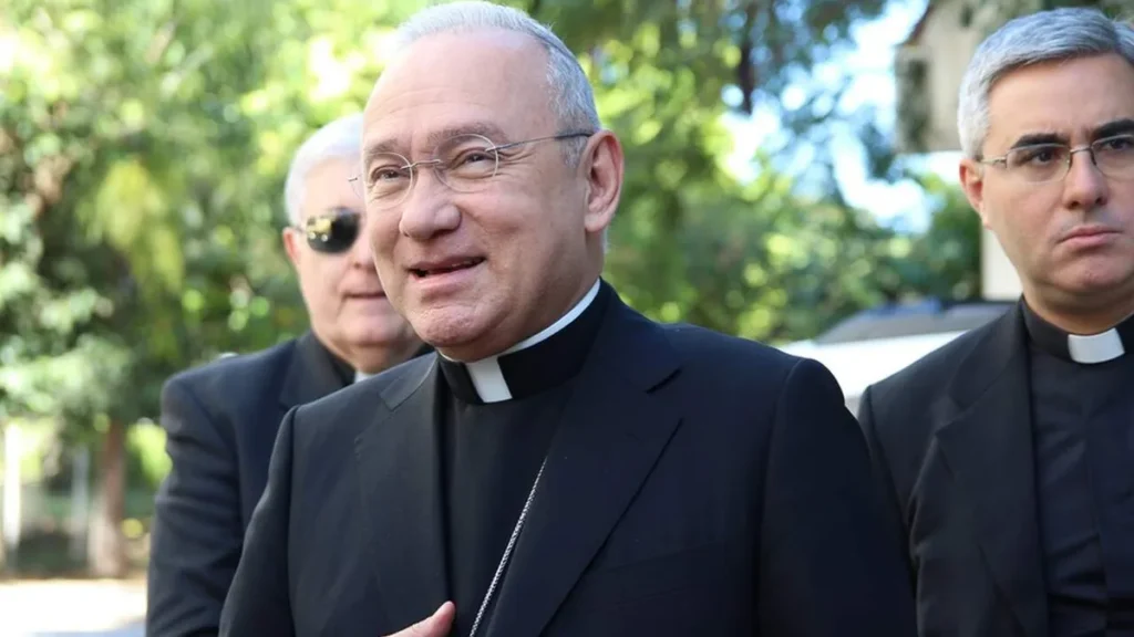 Imagem Visita Dom Edgar Pena do artigo CNBB recebe representante do Vaticano em Brasília (DF)