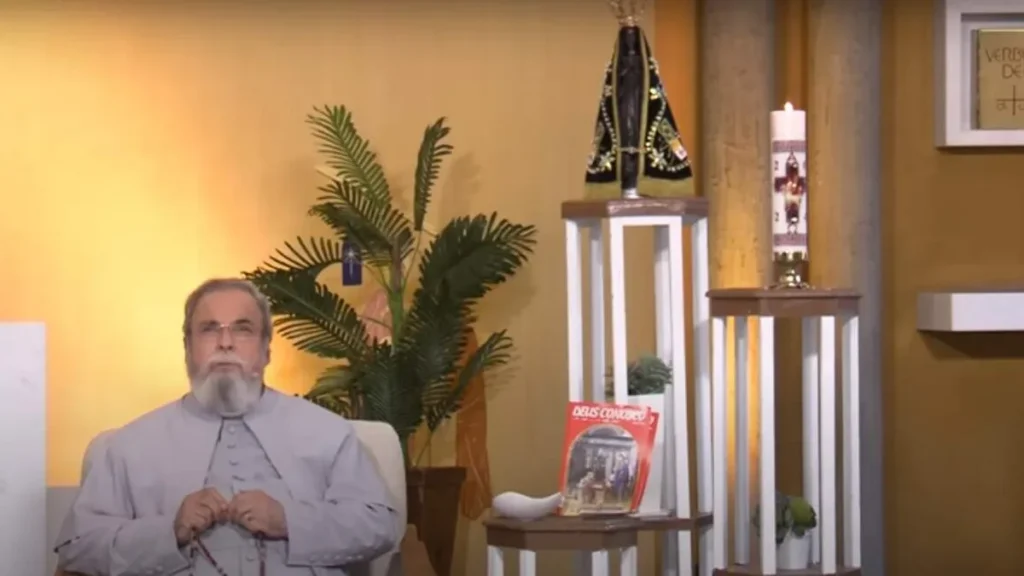 Imagem terco de aparecida 06.05.24 do artigo Terço de Aparecida com Pe. Antonio Maria - Mistérios Gozosos