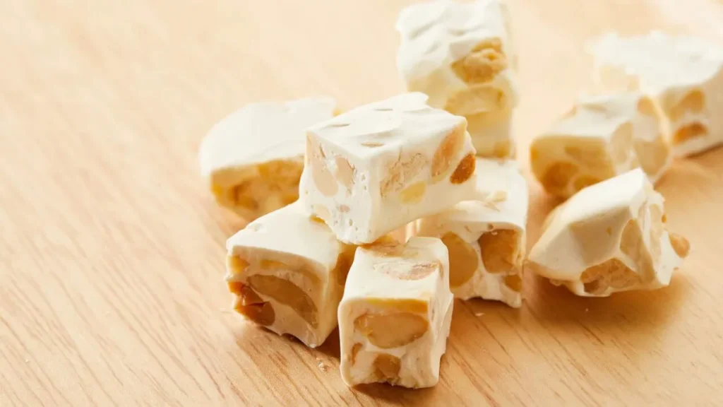 Imagem Pacoca com chocolate branco do artigo Dias Mais Doces: Paçoquinha com Chocolate Branco