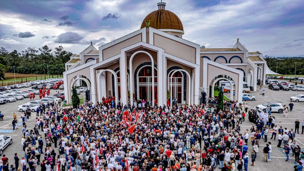 Imagem Santuario Sagrado Coracao de Jesus Elevacao 5 do artigo Santuário catarinense é oficialmente elevado como Basílica Menor