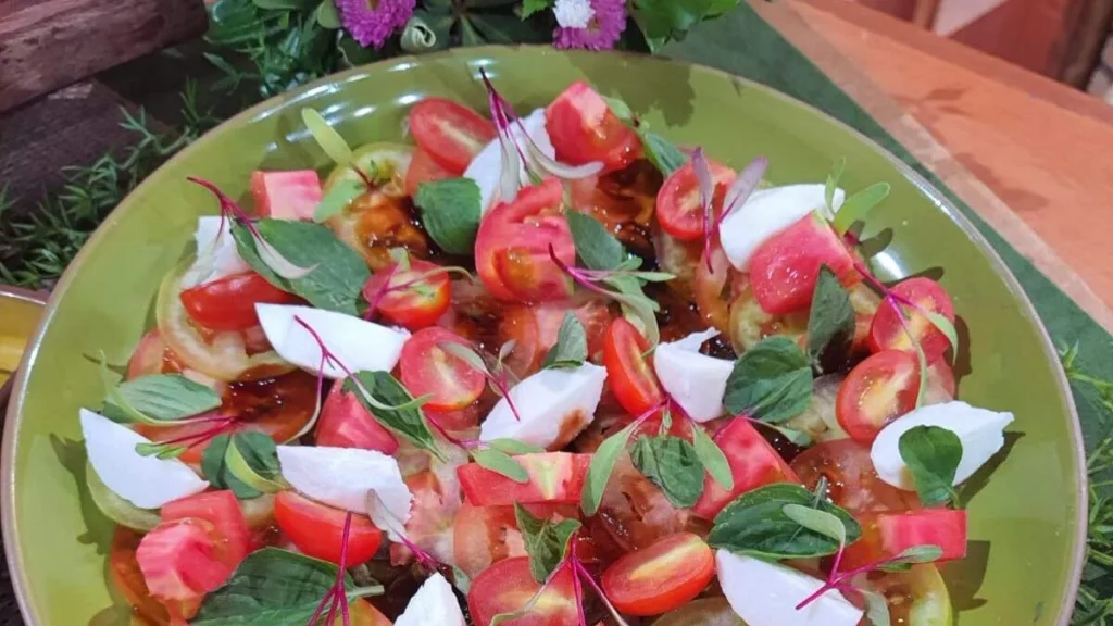 Imagem salada caprese sabor de vida do artigo Salada Caprese – Sabor de Vida