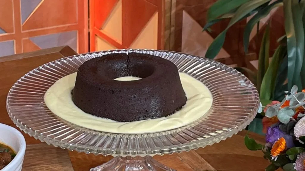 Imagem pudim com creme ingles sabor de vida do artigo Pudim de Pão com Creme Inglês - Sabor de Vida
