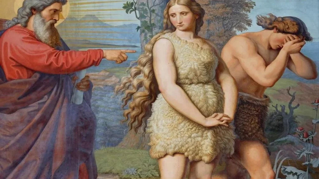 Imagem adao e eva do artigo Dogmas da Igreja: O pecado de Adão se propaga a todos os seus descendentes